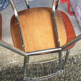 4 chaises MDJ  sixties seventies