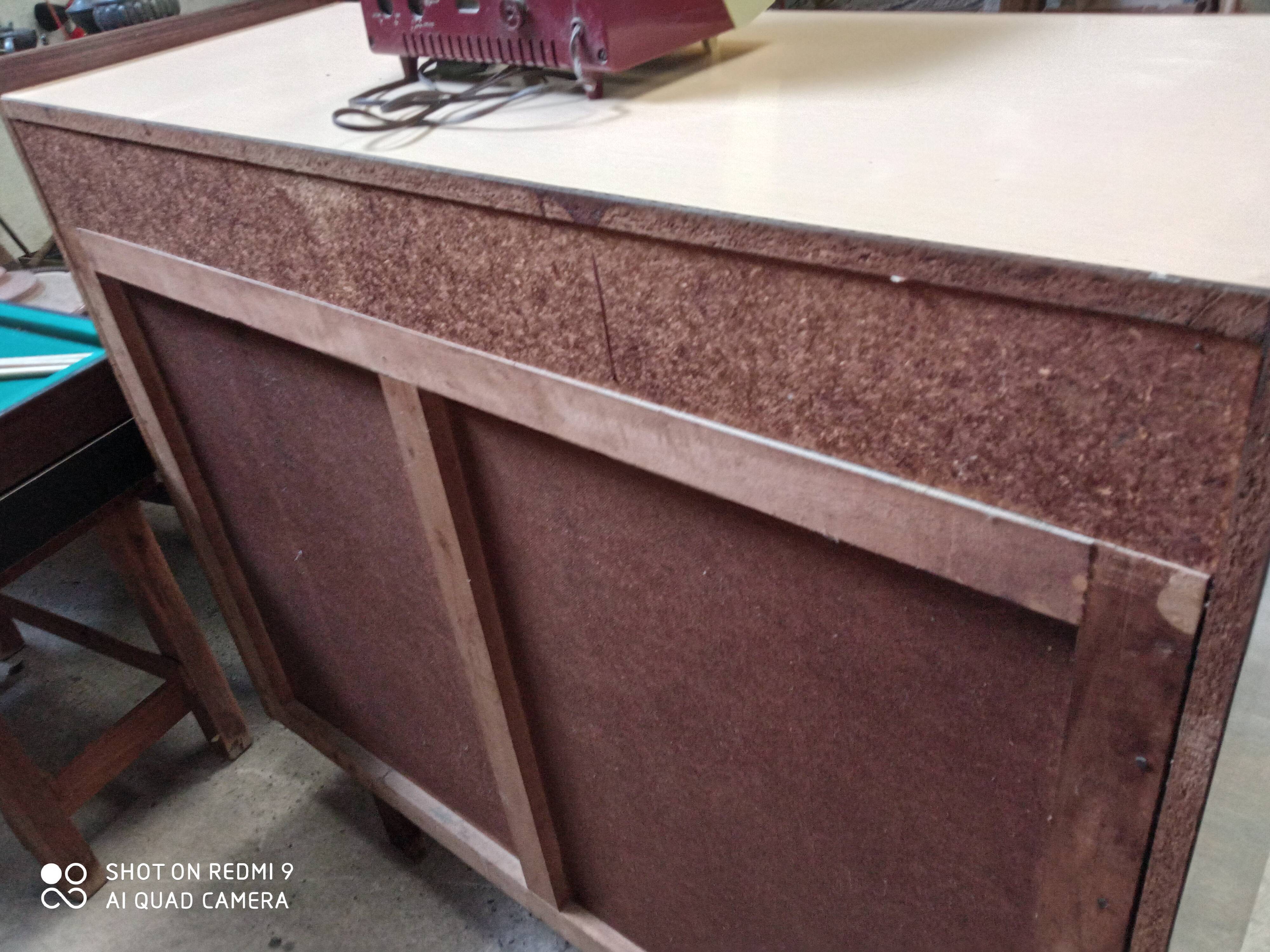 Low formica buffet from the 50s