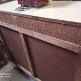 Low formica buffet from the 50s