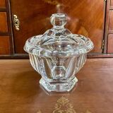 Baccarat crystal jam jar
