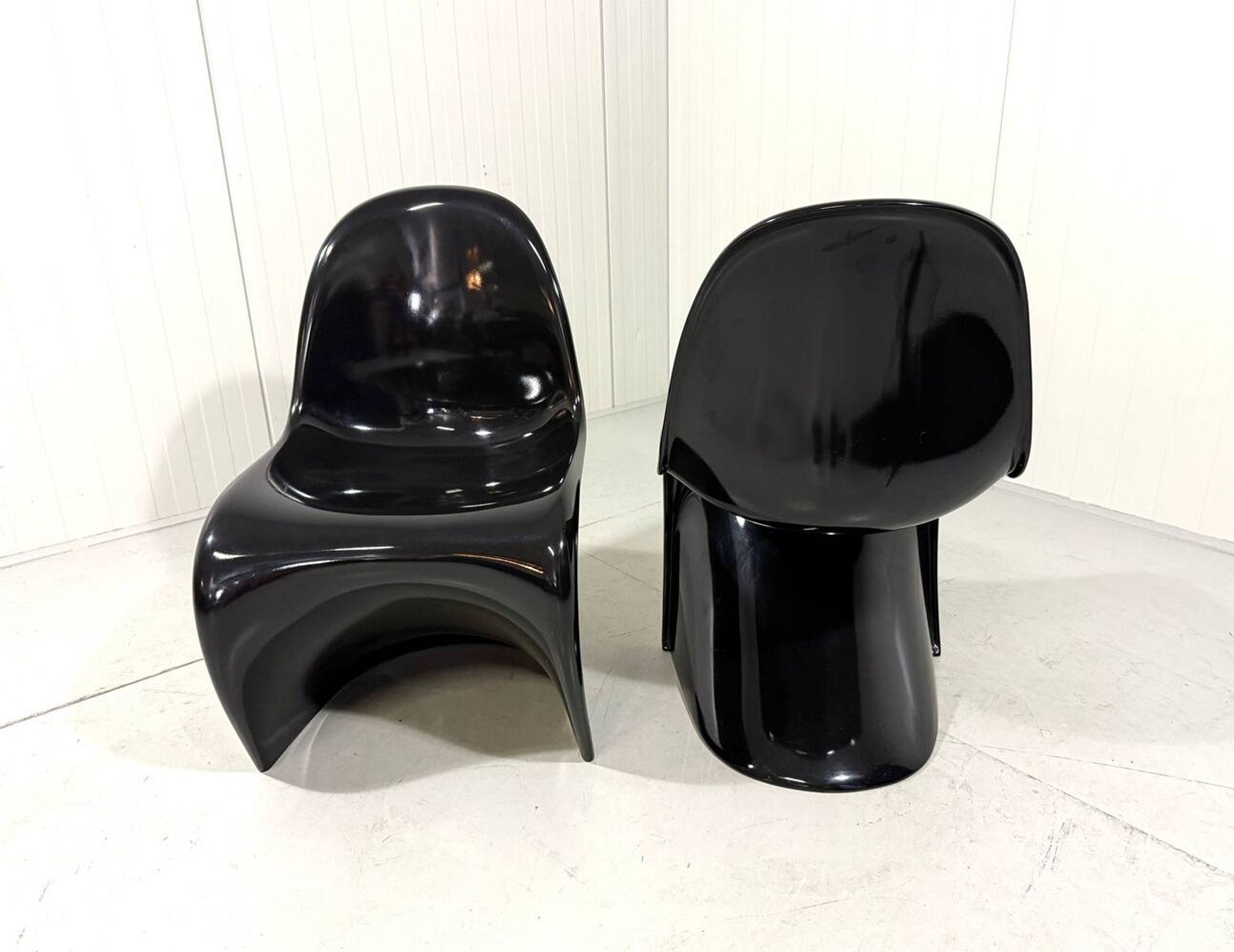 First edition Panton chairs by Verner Panton for Herman Miller 1960’s