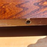 round table with central leg and extension, Baumann design