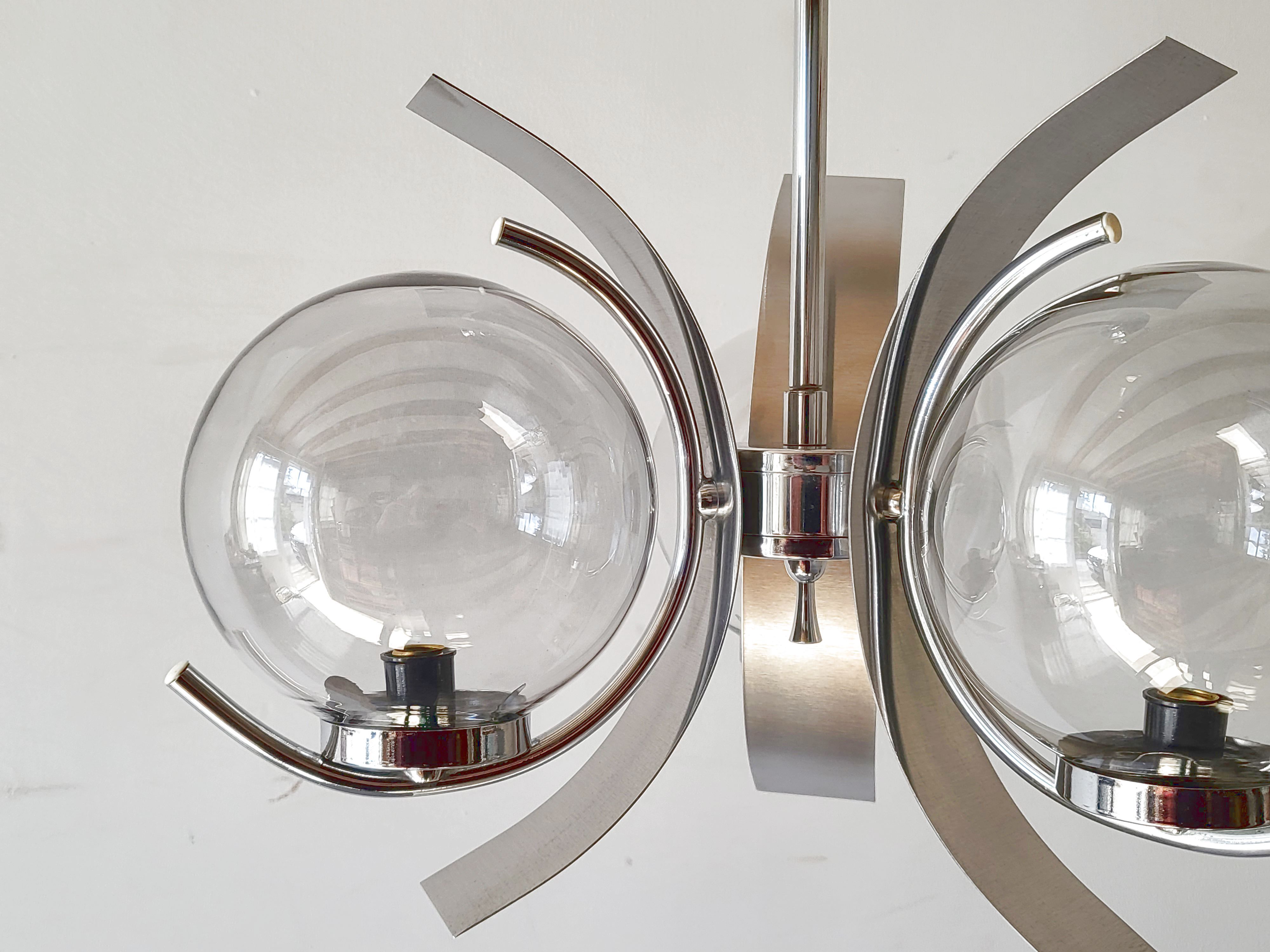Pendant lamp vintage space age 1970