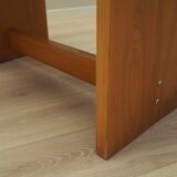 Oak desk, Italian design, 1970s, production: Italy