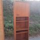 Pair of vintage column bookshelves from the 60s-70s Scandinavian style.