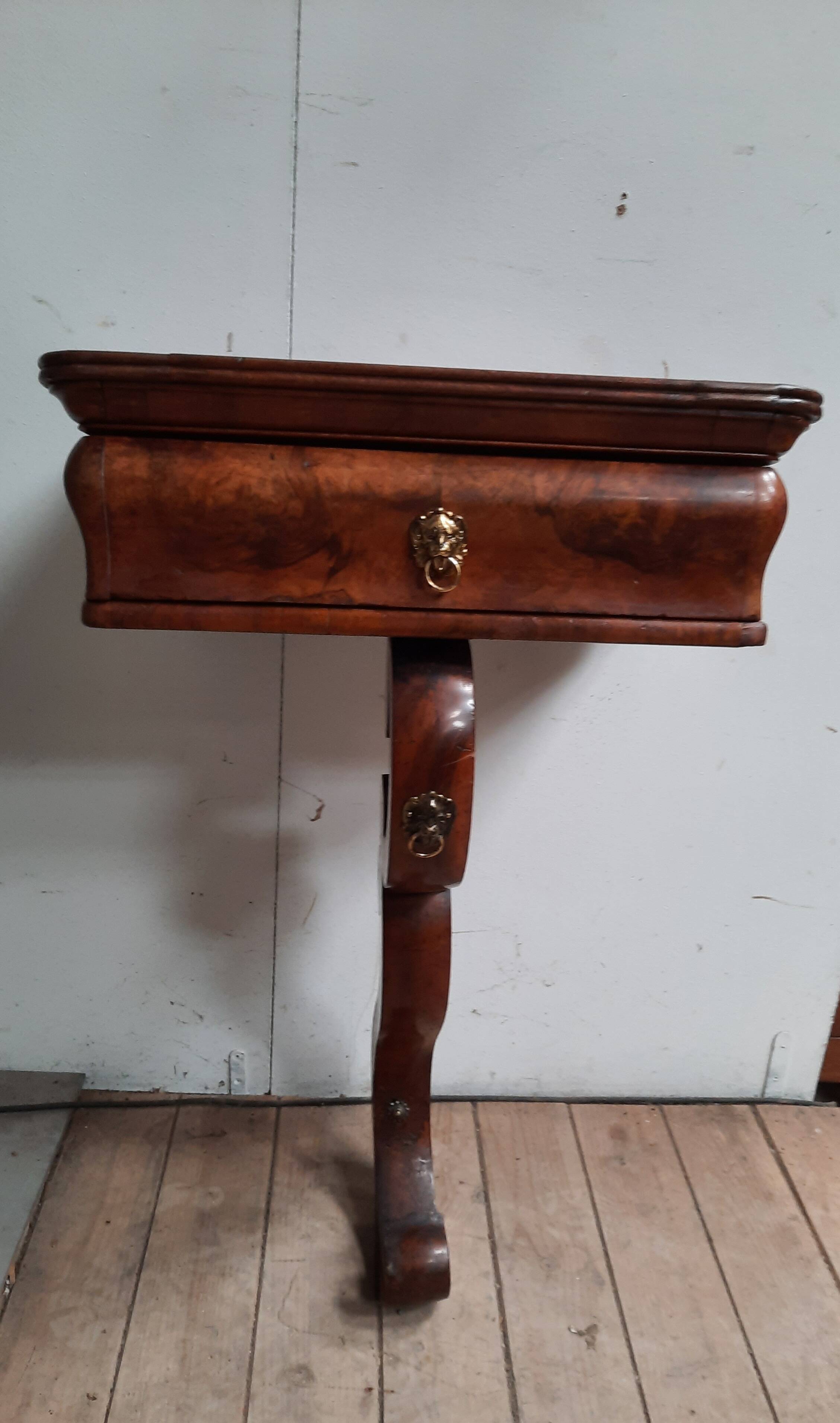 Mahogany restoration console