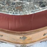 Curved chest of drawers Louis XV style