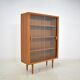 Showcase by CFC Silkeborg 1970s Teak display cabinet danish