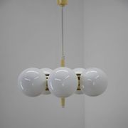 Lustre space age poutnik par Elektroinstala Decin, années 1970