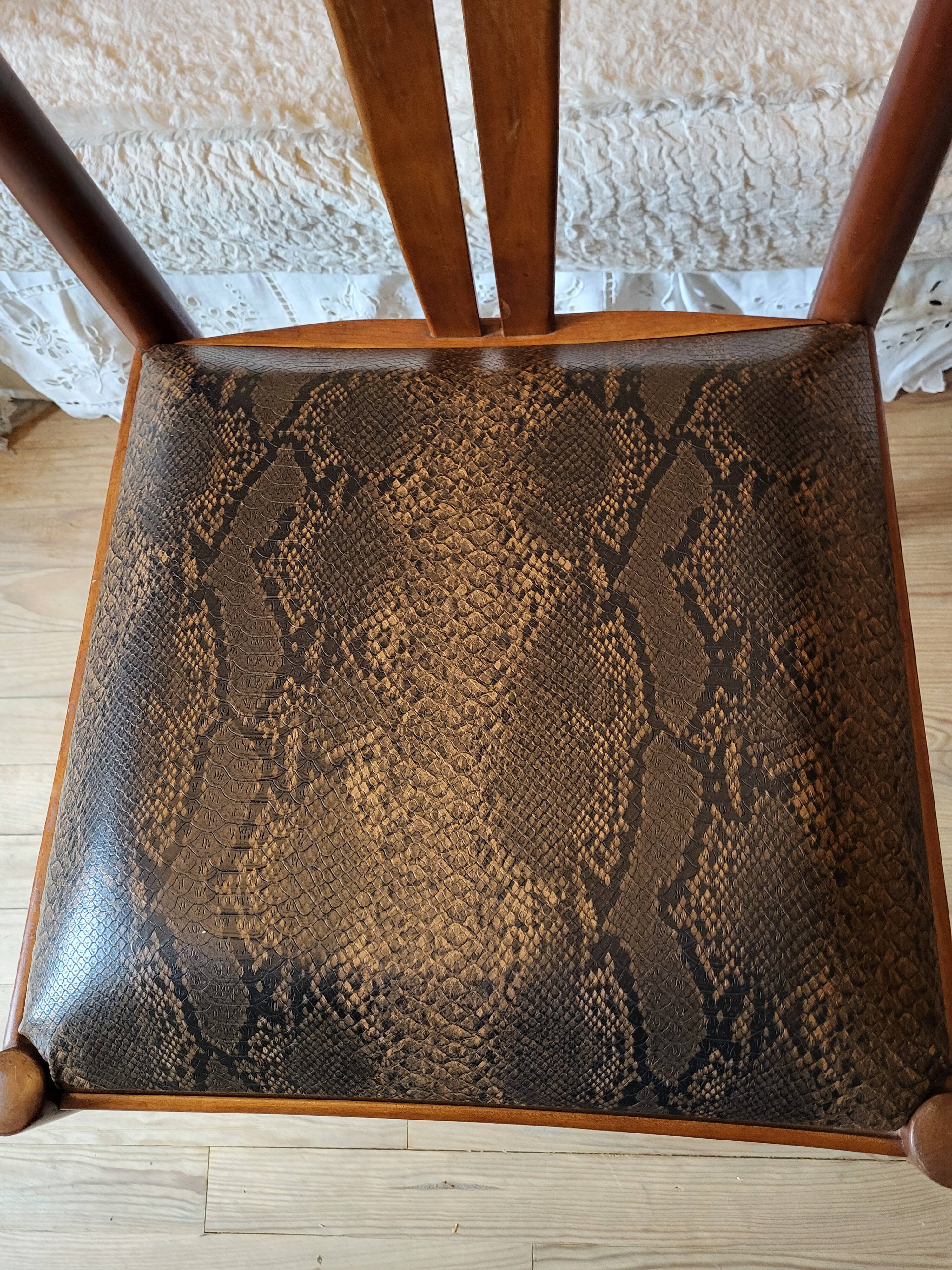 Chaise vintage  rénovée
