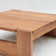 Table basse en orme par la Maison Regain, 1960