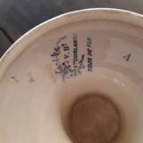 Old Man's Compote Dish - Ironstone, 19th Century