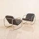 Paire de fauteuils lounge "Rocking chair" 60's
