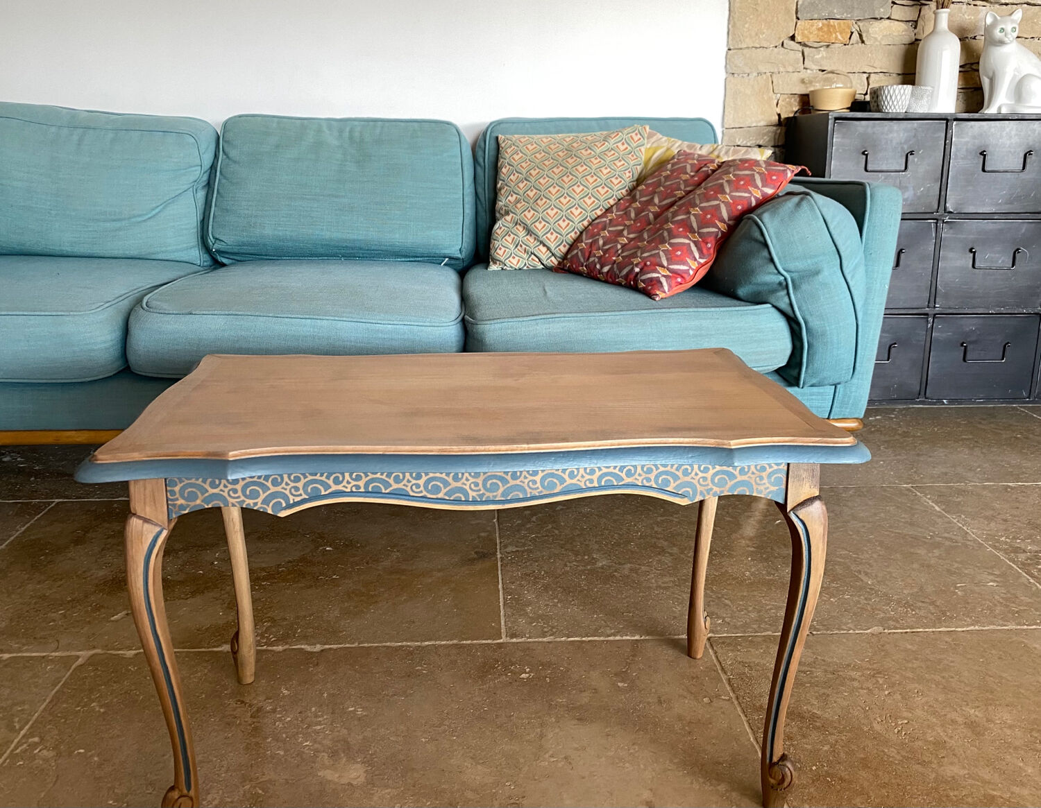 Bohemian chic coffee table