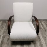 Restored armchair by Jindrich Halabala