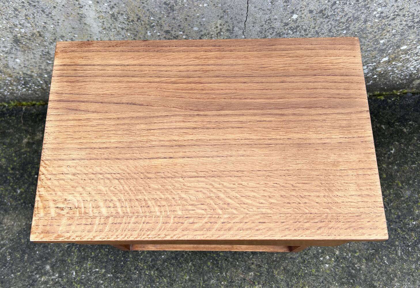 Table de chevet en bois, des années 50.