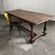 Oak farmhouse table