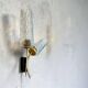 Mid Century Modern 1950s double wall sconce lamp