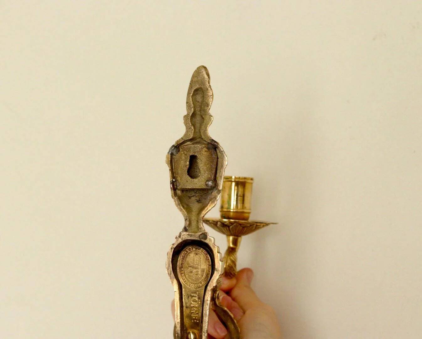 Original IKEA "Törne" lamp pair from the 18th century | 31 x 17 cm