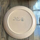 Handmade stoneware plate