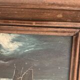 Ancient miniature painting Marine