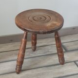 Tabouret en bois
