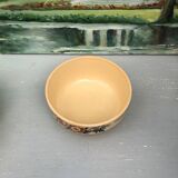 Set of 6 stackable salad bowls with foral pattern from the 50s/60s