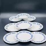 Set of 9 vintage Cadiz plates – Villeroy & Boch – 1960s–1970s