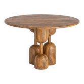 Table à manger bois de manguier salon 12
