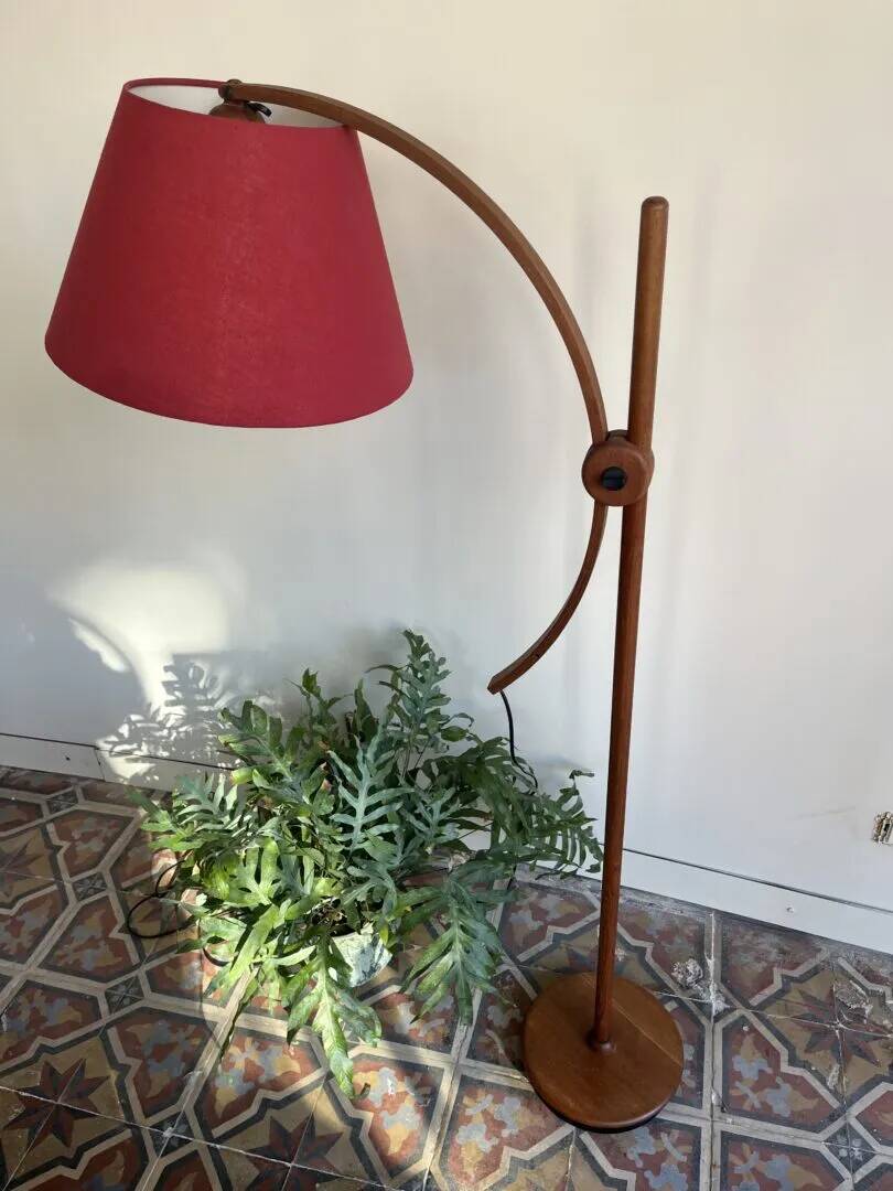 Lampe sur pied Domus – Cerise