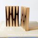 Pair of wooden bookends, Bauhaus style, 1950s