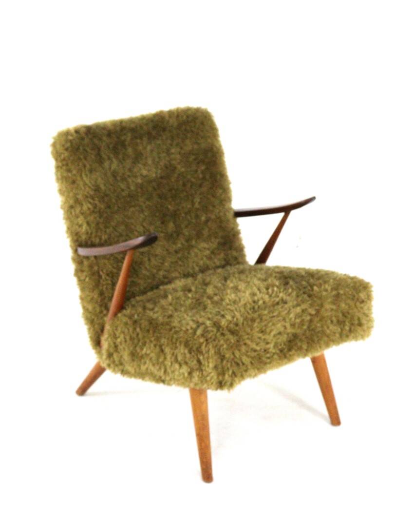 Fauteuil Coja vintage restauré du milieu du siècle 'Zwijndrecht'