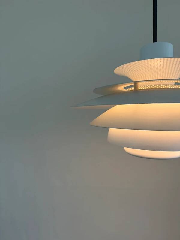 Vintage Verona style lamp - Danish design lamp - multi layered pendant