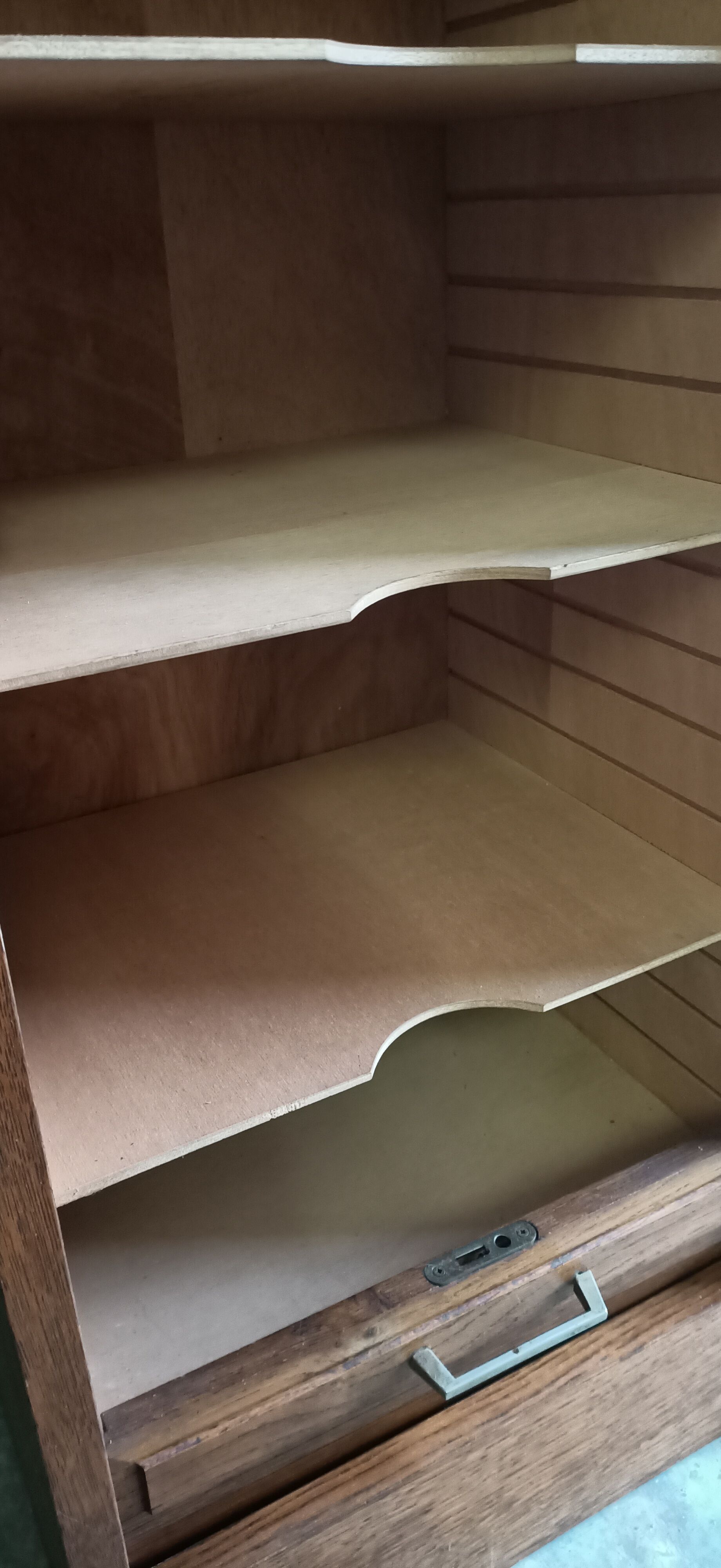 Vintage curtain binder