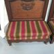 Paire de bancs de ferme ou chalet