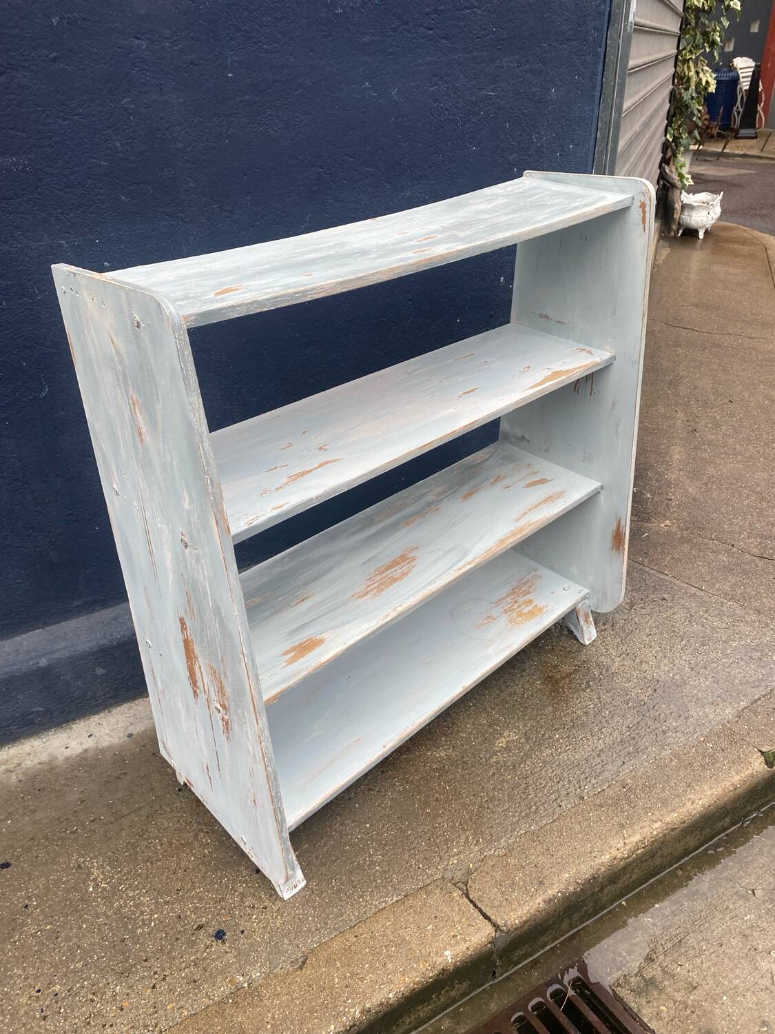 Wooden shelf