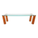 Pioneer T66 Cherry Wood & Glass Side Table from Peter Ghyczy, 1980s
