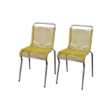 Pair of scoubidou chairs