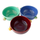 Ensemble de 3 petits bols de Secla, années 1970.