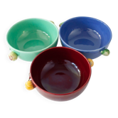 Set of 3 Small Bowls from Secla, 1970's