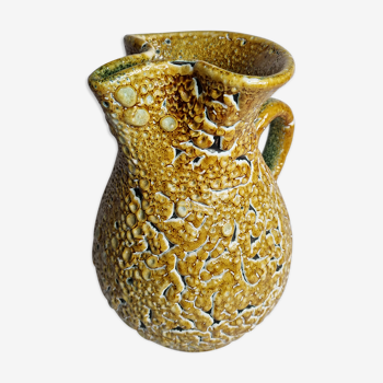 Carafe à orangeade fat lava vintage