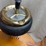 Metal tripod push ashtray