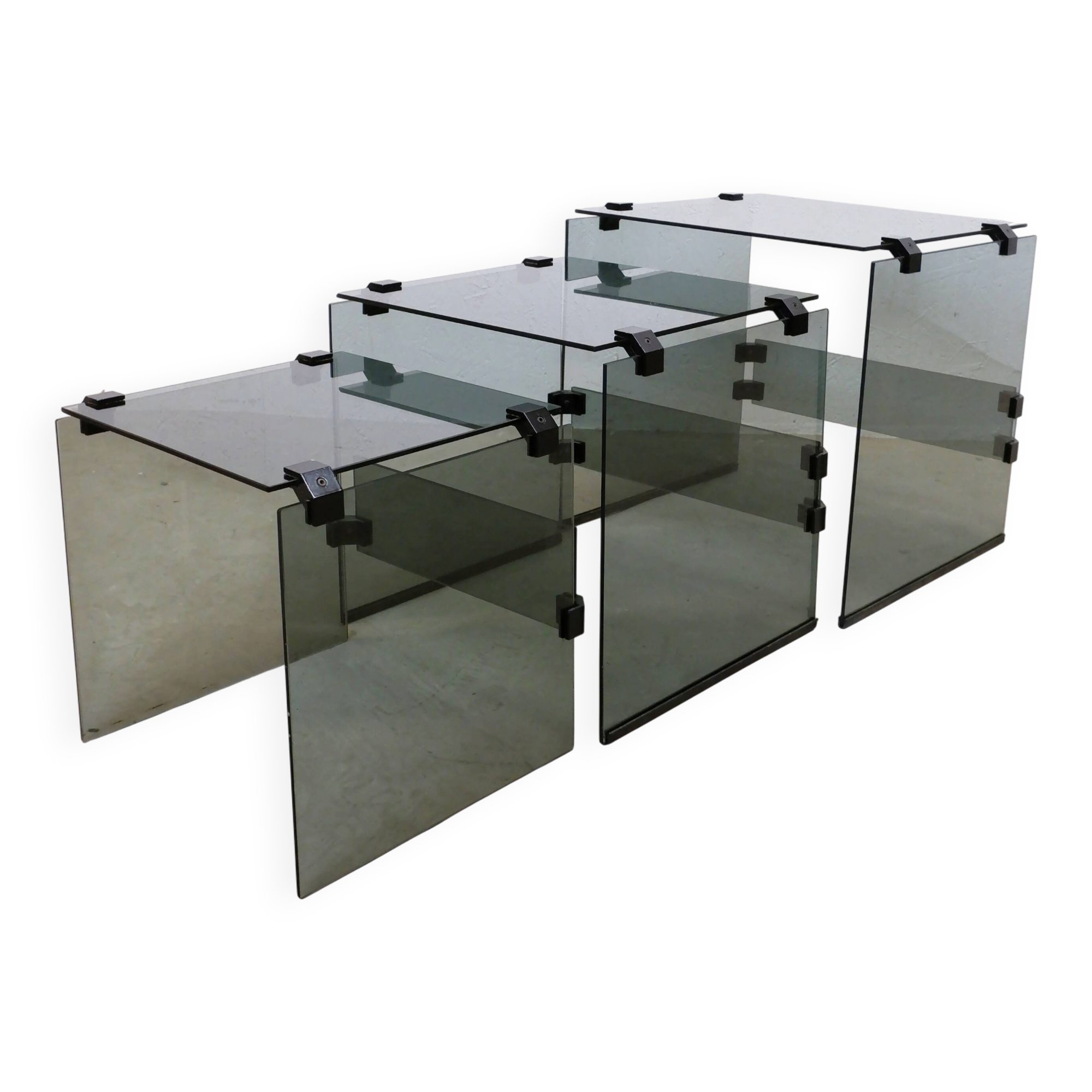 Pieterman Holland Glass-Units nesting tables