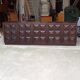 Vintage Brutalist Sideboard in Mahogany 1970s