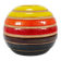Vase boule en céramique rayé Aldo Londi Bitossi, Italie, 1960s