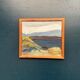 Swedish Oil on Canvas – “Landscape II” by Stig Delang –Vintage & Framed