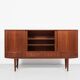 Buffet danois vintage en teck par EW Bach pour Sejling Skabe 1960 - avec 4 portes et 4 tiroirs