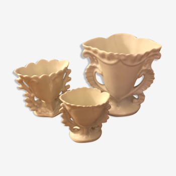 Ancient porcelain church vases