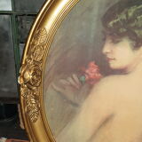 Old framd portrait