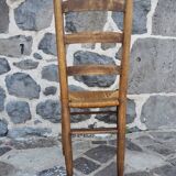 6 straw chairs in the style of the Georges Robert